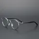 Cubojue-Lunettes de myopie rondes pour hommes et femmes monture de lunettes vintage anti-reflet