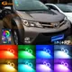 Kit yeux d'ange LED RVB ultra lumineux pour Toyota anneaux Halo télécommande multi-documents