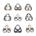 Pendentifs en forme de cœur en émail 10 pièces pendentifs multicolores en forme de cœur de chat