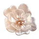 Rinhoo – broche fleur de camélia broches plante pour femmes décoration de Dressing à la mode