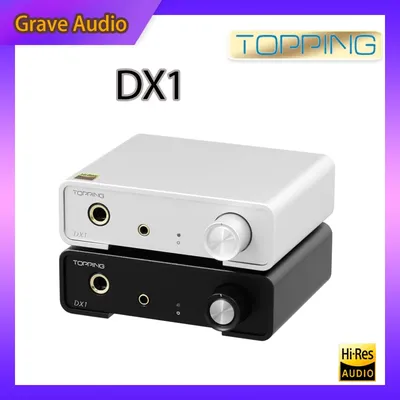 TOPPING – Mini décodeur DX1 amplificateur de casque de bureau DAC puissance de sortie 280mw x2