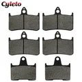 Cyleto – plaquettes de frein avant et arrière pour moto pour Honda CB1300 CB 1300 X4 DC SC38 1997