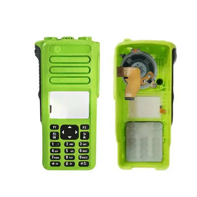 Kit de housse de remplacement pour talkie-walkie boîtier de réparation avec haut-parleur et micro