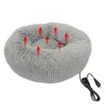 Coussin chauffant lavable et facile à nettoyer pour animaux de compagnie lit pour chat