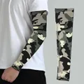 Manchon de Protection du bras camouflage 1 pièce séchage rapide Protection UV Sports de plein