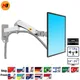 NB-Support mural pour TV LED 24-35 pouces ressort à gaz F300 F150 support de moniteur bras de