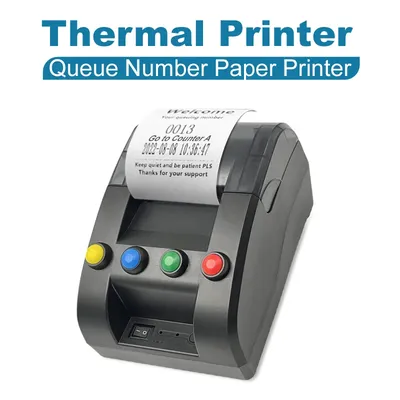 Rouleau de papier d'imprimante thermique de distributeur de billets sans fil ue de dîner système