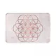 Flower Of Life Doorvirus Lea Tapis Polymères FootSub Polyester Non-ald Anti-usure Entrée