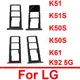 EpiCard escalHolder Pour LG K50 Q60 K50S K51 Klaqued S K61 K92 5G LM-K920AM touristes Sim Lecteur