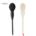 RANCAI-Pinceau de maquillage professionnel en rotin fait main pour poudre fond de teint blush