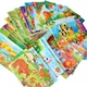 Jouets en bois Montessori pour enfants puzzle animal de dessin animé jeu de société 3D cadeaux