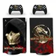 Mortal Kombat – autocollant en vinyle édition numérique pour Console PlayStation 5 et 2 contrôleurs