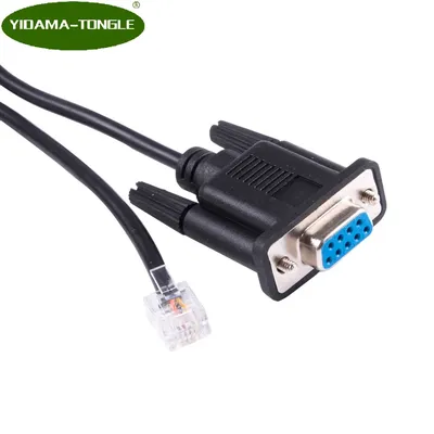 Câble réseau LAN DB9 à rj11 rj12 rj45 6p4c 6p6c 8p8c rs232 pour console série Sevo Drive