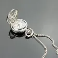 Montre de Poche Rétro de Petite Taille en Toile d'Araignée Collier Pendentif Bijoux à la Mode