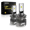 Ampoule de voiture LED pour Audi A3 A4 Gods B8 Horizon C6 80 B5 B7 A5 Q5 Q7 TT 8P 9003 8L 2 pièces