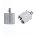 Adaptateur de trépied de niveau filetage en aluminium de 5/8 à 1/4 pouces convertisseur de montage