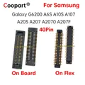 Connecteur FPC pour écran LCD carte et câble gratuits 40 broches pour Samsung Galaxy A22 5G 4G