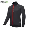 WOSAWE – veste coupe-vent en Jersey pour hommes coupe-vent longue légère imperméable vêtements