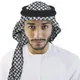 Keffiyeh-Foulard de Tête Musulman Arabe pour Homme avec Corde Aqel