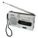 BC-R21 Portable Radio AM/FM touristes Bande Radio Récepteur Lecteur Haut-Parleur Intégré avec un