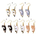 Boucles d'oreilles pendantes d'animaux mignons pour femmes et filles boucle d'oreille goutte de