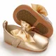 Chaussures de berceau en PU pour nouveau-né fille 0-18M chaussures mignonnes pour bébés filles