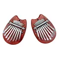 Mini Kalimba exquis à 8 touches Piano à pouce Marimba bon accessoire Musical pendentif cadeau