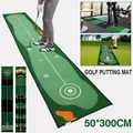 Tapis de golf Putting Polymers Optics Smooth Practice Putting Lea for Incentré Home Office Golf