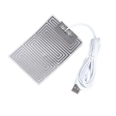 Tapis chauffant en Fiber de carbone 3.7V ~ 5V chauffe-mains USB Film chauffant électrique tapis