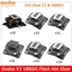 Accessoires de remplacement flash pour Godox Speedlite V1 V/s V1N V1S V1F V1O V1P Hot Shoe