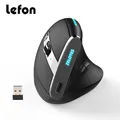 Lefon – souris optique de jeu verticale sans fil 2.4G 2400 DPI 6 boutons réglables Bluetooth