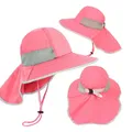 Chapeau de pêcheur en coton imprimé pour enfants seau casquette de soleil Panama pour garçons et