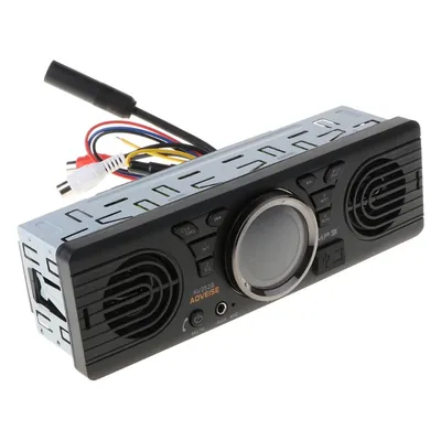 Autoradio multifonction 12V lecteur MP3 FM Bluetooth stéréo sortie RCA compatible avec carte