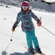 Ensemble de ski imperméable pour enfants veste et pantalon coupe-vent pour filles vêtements de