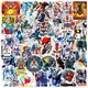 10/30/50pcs Japonais Anime GUNDAM Autocollants Étanche Graffiti Skateboard Casque De Moto Cool