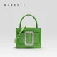 BAFELLI-Boîte à Bandoulière Mini en Cuir Rose Décontracté Design de Marque de Luxe Nouvelle Mode