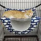 Cage de hamac souple pour chat lit suspendu avec sangles réglables et crochet en métal pour furet