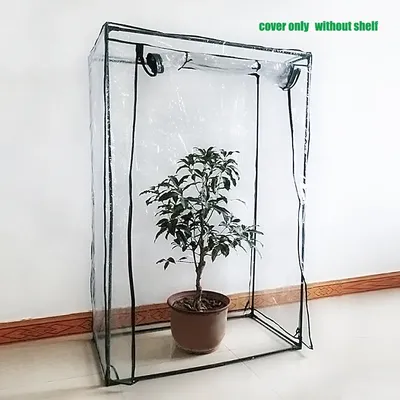 Couverture de jardin de plantes chaudes tente de jardin de tomates sans cadre en fer PVC Portable