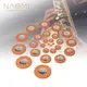 NAOMI – coussinets de Saxophone Soprano Alto Tenor baryton en cuir de remplacement pour Saxophone