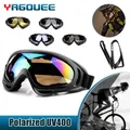 Lunettes de ski coupe-vent pour adultes lunettes de sport de plein air lunettes CS UV400