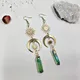 Boucles d'oreilles soleil et lune en or Hiphelicopter Tribe pour femme bijoux de sorcière à la