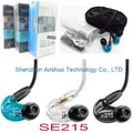 Oreillettes Hi-Fi stéréo SE215 antibruit intra-auriculaires avec câble séparé avec boîte VS