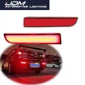 IJDM-Réflecteur de pare-chocs à LED rouge pour Mitsubishi Lancer Evolution X Outlander feu arrière