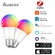 Zigbee-Ampoule LED Tuya Smart Home Lampe LED RVB WW CW Compatible avec Alexa Google Assistant