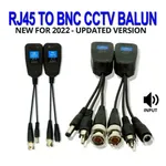 Balun DC Jack UTC RJ45 BNC CAT5 caméra de vidéosurveillance vidéo et audio câble coaxial