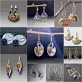 Boucles d'oreilles pendantes multicolores Boho pour femmes boucles d'oreilles pendantes tribales