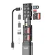 BUDI-Adaptateur intelligent multifonction 9 en 1 avec câble SD bureau portable carte de stockage