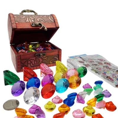 Jouets de maison de jeu pour enfants ensemble de diamants piscine d'été pierres précieuses en