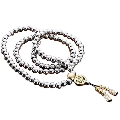 108 Buddha Beads Necklace Chain ...