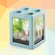 Mini blocs de construction empilables de poissons multicolores aquarium pingouin petit mini